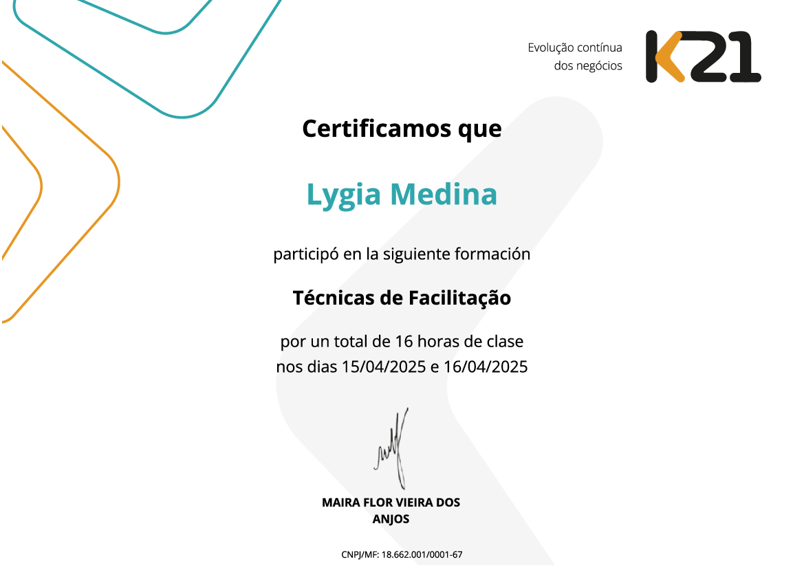 Certificado K21